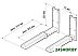 Кронштейн бытовой Trone C-1 (для СВЧ) (белый) Кронштейн бытовой Trone C-1 (для СВЧ) (белый)