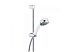 Душевой гарнитур Kludi Zenta Black & White 6084091-00