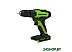 Дрель-шуруповерт Greenworks GD24DD35 (3704007)