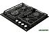 Варочная газовая панель Korting HGG 6987 CTN FLC (черный)