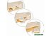 Детская кроватка Pituso Viana 3 в 1 Stars YS401-SB (Stars Beige/бежевый)