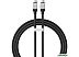 Кабель Baseus CoolPlay Series USB Type-C - USB Type-C (1 м, черный) Кабель Baseus CoolPlay Series USB Type-C - USB Type-C (1 м, черный)