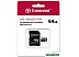 Карта памяти Transcend microSDXC TS64GUSD350V 64GB (с адаптером)