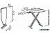 Гладильная доска Perfecto Linea Basic 3 42-107303 Гладильная доска Perfecto Linea Basic 3 42-107303