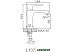 Смеситель Ledeme L1077W Смеситель Ledeme L1077W