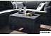 Кофейный столик садовый Keter Corfu Table 241945 (графит) Кофейный столик садовый Keter Corfu Table 241945 (графит)