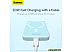 Внешний аккумулятор Baseus Magnetic Wireless PPCX020003 6000mAh (голубой) Внешний аккумулятор Baseus Magnetic Wireless PPCX020003 6000mAh (голубой)
