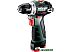 Дрель-шуруповерт Metabo PowerMaxx BS BL 601721500 (с 2-мя АКБ, кейс)