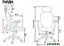 Кресло Norden Гарда SL L-035S-1-10-206 (черный/серый/серый) Кресло Norden Гарда SL L-035S-1-10-206 (черный/серый/серый)