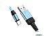 Кабель Hoco U90 Type-C (синий) Кабель Hoco U90 Type-C (синий)