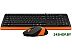 Клавиатура + мышь A4Tech Fstyler F1010 Orange