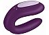 Satisfyer Вибратор для пар Double Joy с управлением через приложение фиолетовый Satisfyer Вибратор для пар Double Joy с управлением через приложение фиолетовый