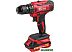 Дрель-шуруповерт Wortex BD 1820-1 Li 0329209 (с 2-мя АКБ, кейс)