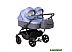Детская универсальная коляска INDIGO Charlotte Sity Duo (Cs 06, темно-серый/сине-серый) Детская универсальная коляска INDIGO Charlotte Sity Duo (Cs 06, темно-серый/сине-серый)