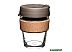 Многоразовый стакан KeepCup Brew Cork M Black 340мл (серый)