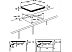 Встраиваемая варочная панель (поверхность) Electrolux EHF 6547 FOK
