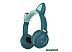Наушники QUMO Party Cat 32302 (бирюзовый)