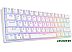 Клавиатура Royal Kludge RK61 RGB (белый, RK Red) Клавиатура Royal Kludge RK61 RGB (белый, RK Red)