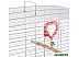 Клетка для птиц Ferplast Rekord 3 / 52009801 (белый/синий) Клетка для птиц Ferplast Rekord 3 / 52009801 (белый/синий)