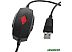 Наушники с микрофоном CrownMicro CMGH-102T USB (черный) Наушники с микрофоном CrownMicro CMGH-102T USB (черный)