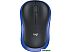 Мышь Logitech M186 (черный/синий)