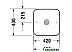 Умывальник Duravit Cape Cod 2340430000 Умывальник Duravit Cape Cod 2340430000