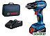 Дрель-шуруповерт Bosch GSR 185-LI Professional 06019K3005 (с 1-им АКБ, сумка)