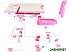 Парта Fun Desk Lavoro (розовый) Парта Fun Desk Lavoro (розовый)