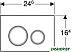 Панель смыва Geberit Sigma 21 115.884.SJ.1 (черный глянцевый) Панель смыва Geberit Sigma 21 115.884.SJ.1 (черный глянцевый)
