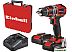 Дрель-шуруповерт Einhell TE-CD 18/50 Li BL 4513896 (с 2-мя АКБ, кейс)
