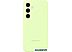 Чехол для телефона Samsung Silicone Case S24 (лайм)
