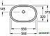 Умывальник Villeroy and Boch O.novo 58x37 (41625001) Умывальник Villeroy and Boch O.novo 58x37 (41625001)