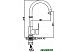 Смеситель Wisent WG4003 Смеситель Wisent WG4003