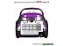 Пылесос Pioneer VC321C (фиолетовый) Пылесос Pioneer VC321C (фиолетовый)
