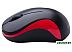 Мышь OKLICK 605SW (черный/красный)