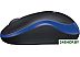 Мышь Logitech M186 (черный/синий)