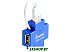 USB-концентратор 2.0 SmartBuy SBHA-6900-B на 4 порта, синий USB-концентратор 2.0 SmartBuy SBHA-6900-B на 4 порта, синий