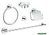 Набор аксессуаров GROHE Essentials 40344001 Набор аксессуаров GROHE Essentials 40344001