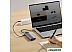 Док-станция Baseus Metal Gleam Series 6-in-1 Multifunctional Type-C HUB Docking Station Gray WKWG030 Док-станция Baseus Metal Gleam Series 6-in-1 Multifunctional Type-C HUB Docking Station Gray WKWG030