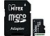 Карта памяти Mirex microSDXC UHS-I (Class 10) 128GB + адаптер [13613-AD10S128]