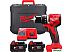 Дрель-шуруповерт Milwaukee M18 M18BLDDRC-502C 4933492835 (с 2-мя АКБ 5 Ач, кейс)