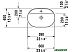 Умывальник Duravit Luv 60x40 038060 Умывальник Duravit Luv 60x40 038060