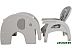 Стульчик для кормления Pituso Elephant D02-2 (Grey) Стульчик для кормления Pituso Elephant D02-2 (Grey)