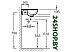 Умывальник Jacob Delafon Odeon Up E4733-00 Умывальник Jacob Delafon Odeon Up E4733-00
