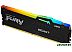 Оперативная память Kingston FURY Beast RGB 8ГБ DDR5 5200 МГц KF552C40BBA-8