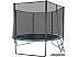 Батут GetActive Jump 10ft - 312 см с лестницей, внешней сеткой (синий) Батут GetActive Jump 10ft - 312 см с лестницей, внешней сеткой (синий)