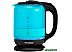 Чайник электрический Hyundai HYK-G2806 (голубой/черный)