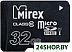 Карта памяти Mirex microSDHC UHS-I (Class 10) 32GB [13612-MCSUHS32]