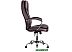 Кресло AksHome Richard New Chome (коричневый) Кресло AksHome Richard New Chome (коричневый)