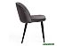 Стул TetChair MELODY mod. 4997 (вельвет серый/черные ножки) Стул TetChair MELODY mod. 4997 (вельвет серый/черные ножки)